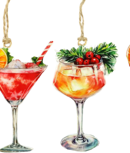 7910 HANGERS COCKTAILS S/6